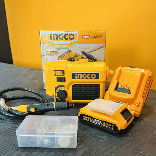 دريل نقشة انكو شاحن 20فولت مع الريش - CMGLI20011