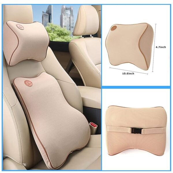 تكاية راس مع مسند ضهر للسيارة