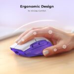 ⁦ماوس ميتشن 2.4 جيجا هرتز + بلوتوث قابل لإعادة الشحن⁩ - الصورة ⁦4⁩