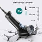 ماسح ضوئي للباركود مع حامل، ثنائي الأبعاد، سلكي، UNS-1010-SU