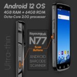 ⁦ماسح ضوئي للباركود، أندرويد، 64 جيجابايت، W.LES، ثماني النواة، 4 جيجابايت، 64 جيجابايت⁩ - الصورة ⁦3⁩