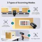 ماسح ضوئي للباركود مع حامل، ثنائي الأبعاد، سلكي، UNS-1010-SU - Image 2