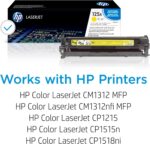 خرطوشة حبر أصفر HP 125A  – CB542A (CP1215 / 1515) - Image 3