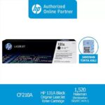 ⁦تونر HP 131A أسود – CF210A (لطابعات 200 / M276N)⁩ - الصورة ⁦2⁩