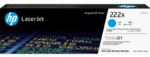 ⁦تونر سماوي HP 222A ليزر جيت – W2221A⁩ - الصورة ⁦2⁩