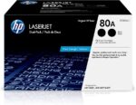 تونر أسود HP 80A – CF280A (متوافق مع طابعات M401 / M425)