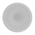 سماعة سقفية هكفيجن بدون إطار 10 وات – DS-QAE0610G1-V(O-STD)
