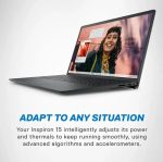 ⁦لابتوب Dell Inspiron 15 3530 بمعالج Intel Core i5-1334U وذاكرة 8 جيجابايت وSSD سعة 512 جيجابايت PCIe NVMe وشاشة 15.6 بوصة FHD بنظام DOS باللون الأسود⁩ - الصورة ⁦2⁩