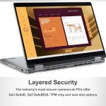 ⁦لابتوب Dell Latitude 5350 بمعالج Intel Core Ultra 7 165U وذاكرة 16 جيجابايت LPDDR5X وقرص SSD سعة 512 جيجابايت PCIe Gen4 NVMe وشاشة 13.3 بوصة FHD ونظام FreeDOS⁩ - الصورة ⁦4⁩