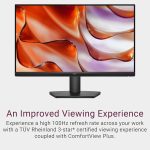 ⁦شاشة Dell E2425H مقاس 24 بوصة FHD DisplayPort VGA⁩ - الصورة ⁦2⁩