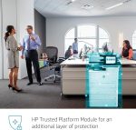 ⁦طابعة HP Color LaserJet Enterprise Flow MFP M776z متعددة الوظائف ليزر ملونة (3WT91A)⁩ - الصورة ⁦7⁩
